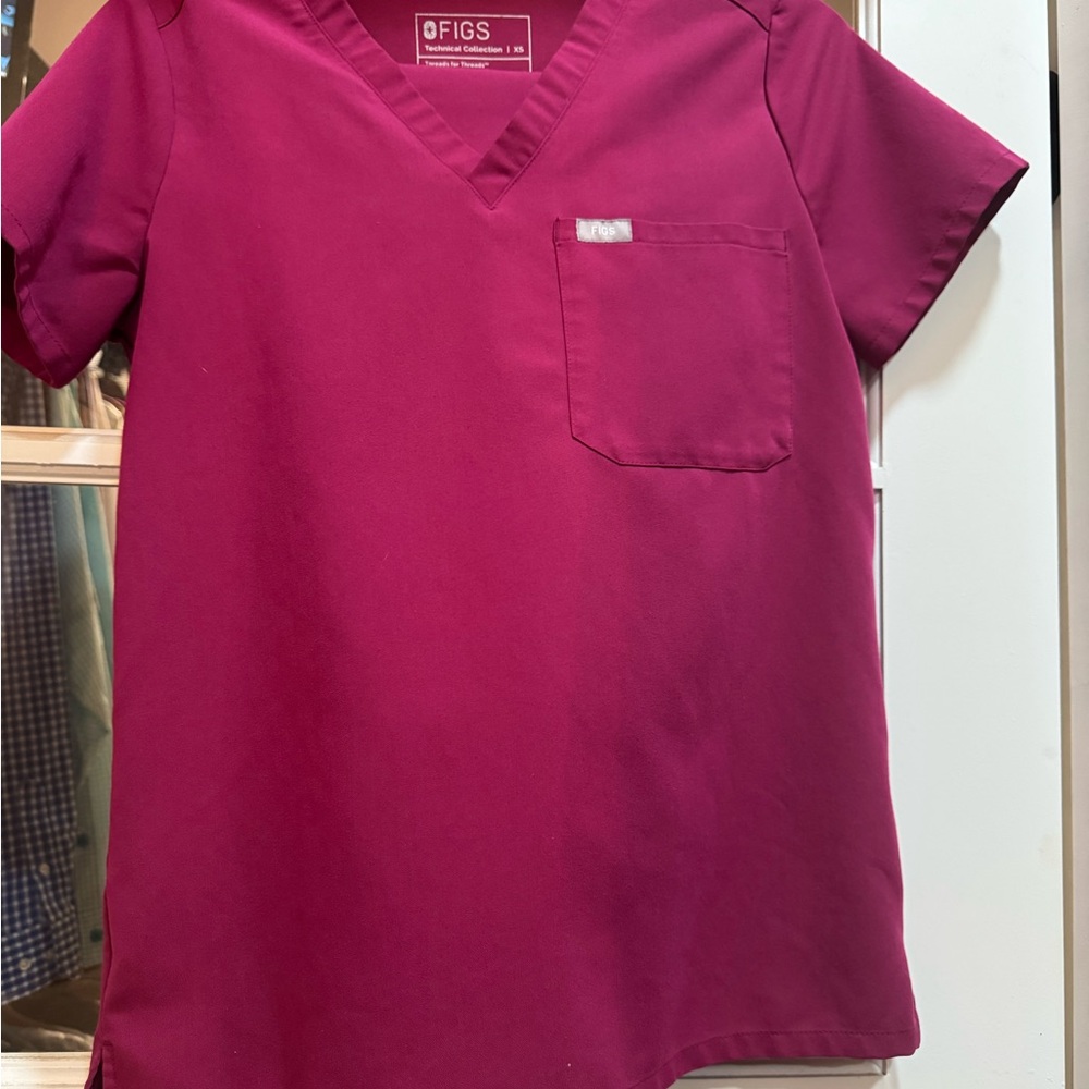 Figs Kids' Berry Short Sleeve Tee